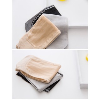 5 Đôi / Bộ Nữ Vớ Lụa Nhung Nữ Vớ Mắt Cá Chân Mùa Hè Mỏng Pha Lê Lụa Trong Suốt Không Trượt Sheer Vớ Đàn Hồi Ngắn