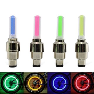 Set 2 Đèn LED gắn bánh xe đạp/ xe máy - Đèn van xe - SUNND