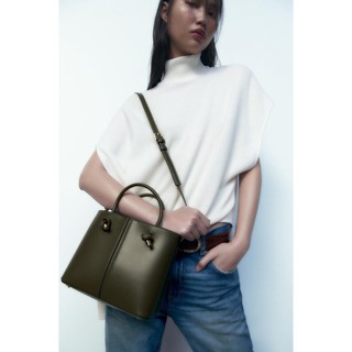ZARA Thời Trang Nữ Sản Phẩm Mới Thiết Kế Nhỏ Túi Thành Phố Giải Trí