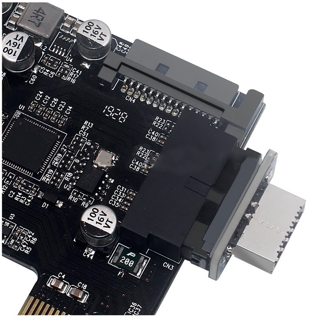Jmt Đầu Chuyển Đổi Từ 20pin Sang 19pin usb 3.0 Sang usb 3.1 / 3.2 type c