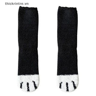 THI Tất Đáng Yêu Cho Nữ Làm Dày Cashmere Giữa Ống Tất Ngọt Ngào Bé Gái Mềm Mại Ấm Áp Ngoài Sàn Mặc Tất VN