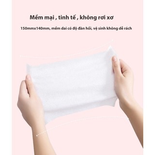 Combo 64 khăn ướt mini bỏ túi - giấy ướt không mùi dùng cho người lớn & trẻ em