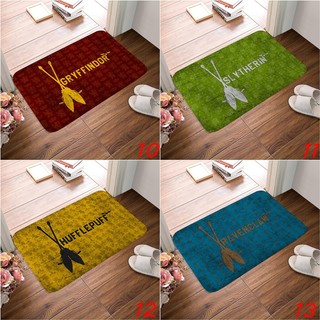 Kẹp Thảm Cửa Harry Potter Gryffindor & Hufflepuff & Ravenclaw & Slytherin Quà Tặng Thiết Thực Cho Bạn Bè Phòng Ngủ Văn Phòng Trang Trí Nhà Cửa Thảm Sàn Chống Trơn Trượt (60x40CM)