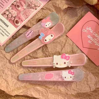 Kẹp Tóc Mái Hình Hello Kitty Ngọt ngào Dễ Thương Phụ Kiện Tóc