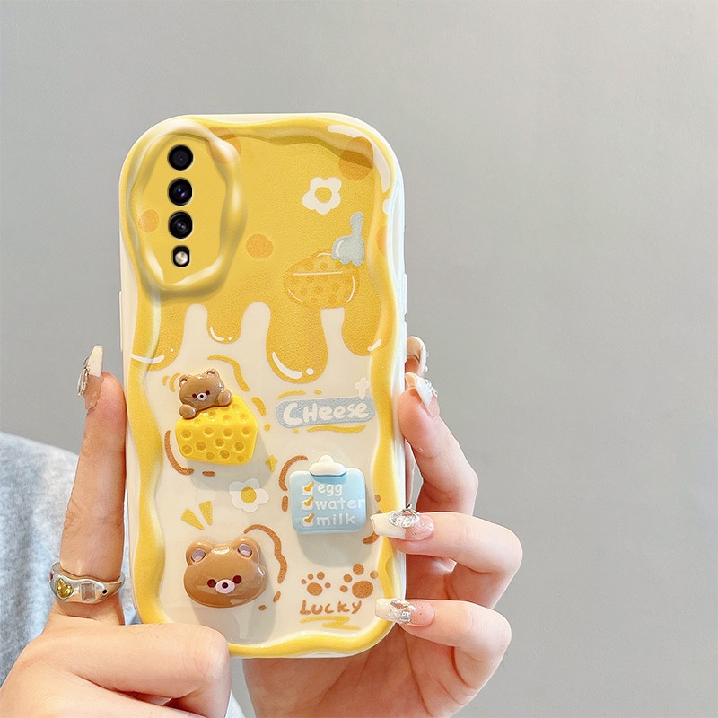 ốp lưng Samsung Galaxy A50 ốp lưng Samsung A50S Ốp Điện Thoại tpu Hình Gấu Bánh Mì Cho samsung galaxy a50s samsung galaxy a50 samsung a50