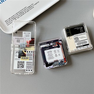 Dễ Thương Ốp Điện Thoại pc Cứng Chống Sốc In Hình Gấu Hoạt Hình Cho samsung galaxy z flip 4 z flip 3 5g z flip 4 zflip3 hinge z fold4 3