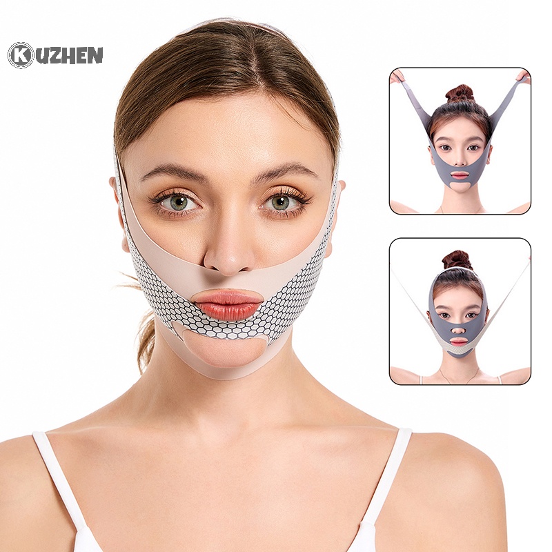 Khẩu Trang kuzhen Tạo Khuôn Mặt Chữ v Thon Gọn Cải Thiện Sức Khỏe Cho Nữ