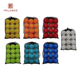 12 Viên Bóng Pickleball Thể Thao Cho Giải Đấu Tập Luyện Ngoài Trời Chơi