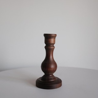 MANDY HOME  Giá Đỡ Đèn Cầy Bằng Gỗ Màu Nâu Phong Cách Hàn Quốc Độc Đáo Trang Trí Nhà Cửa / Quán Cà Phê b & b