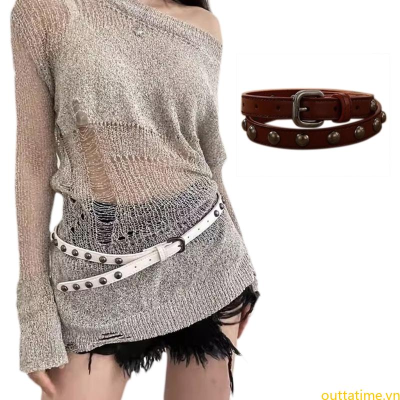 Thắt Lưng pu Khóa Cài Thời Trang Cho Quần Jean