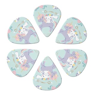 Sanrio Cinnamoroll 6 Chiếc Đàn Guitar Chọn 3 Độ Dày Khác Nhau Đàn Guitar Chọn Thích Hợp Cho Đàn Guitar, Đàn Ukulele, v.v.