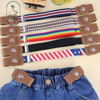 Đai thun vô hình lười biếng không đục lỗ Đa năng cho bé trai bé gái Trẻ em Quần jean co giãn liền mạch Nhiều kiểu có sẵn