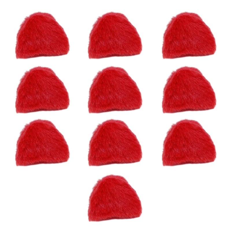 Plush Furry Cat Ears For DIY Hair Clip for Women Cat Ear Barrette Hair Style