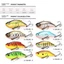 MỚIIDEA VIB Mồi chìm, Mồi câu cá Mini xoay rung, Hot 9179 Wobblers Crankbaits Treble Hook Mồi câu cá