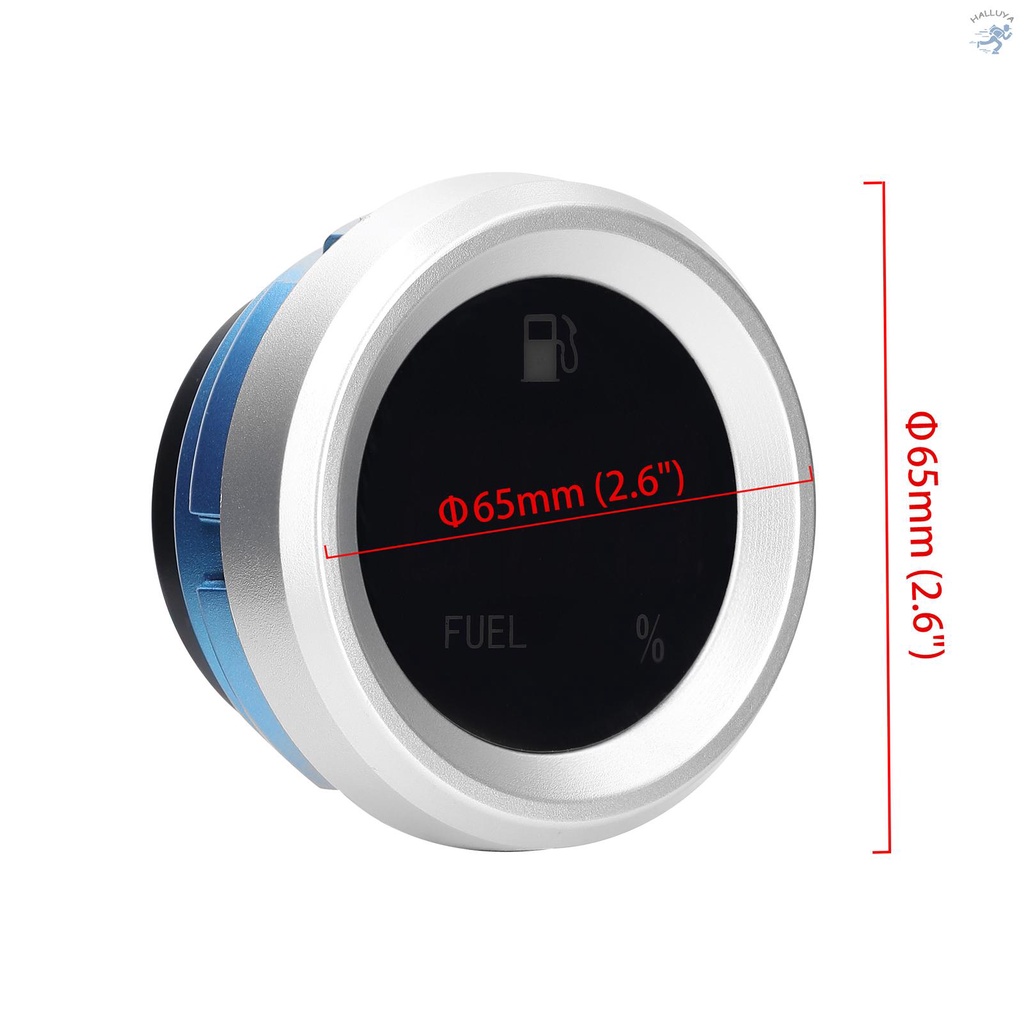 Đồng Hồ Đo Mức Nhiên Liệu Kỹ Thuật Số 9-35V Cho Xe Hơi / Xe Máy Hall-109