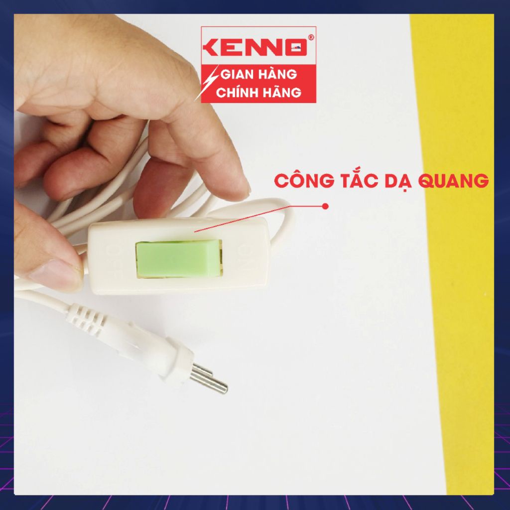 Bộ dây đuôi đèn liền công tắc Qled/Kenno DS sẵn phích cắm