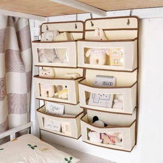 Túi đựng đồ treo JOYFULLIFE, Kệ đựng đồ lặt vặt bằng vải không dệt 1 / 2 / 3 lớp, Đồ lặt vặt trên cửa dễ thương Lưu trữ đồ lót Tất sắp xếp tại nhà