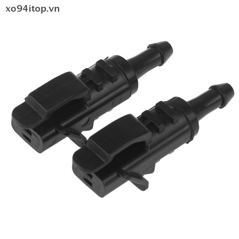 Xoitop 2X Dành Cho I30 MK1 Elantra Lưu Diễn 2007 2008 2009 2010 2011 2012 Kính Chắn Gió Phía Trước Khăn Lau Máy Giặt Vòi Phun Phản Lực 98630-2L100 VN