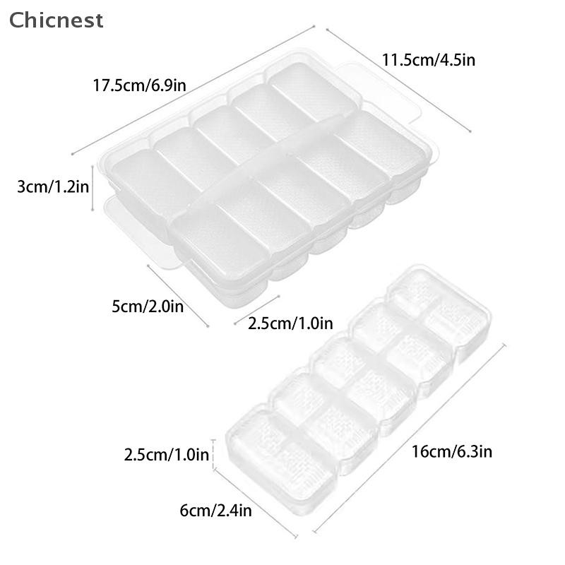 [Chc] 5 / 10 Lưới Khuôn Cơm Sushi Hộp Bảo Quản Áp Lực Chống Dính Dụng Cụ Ăn Trưa DIY Nhà Bếp Khuôn Onigiri Trong Suốt [VN]