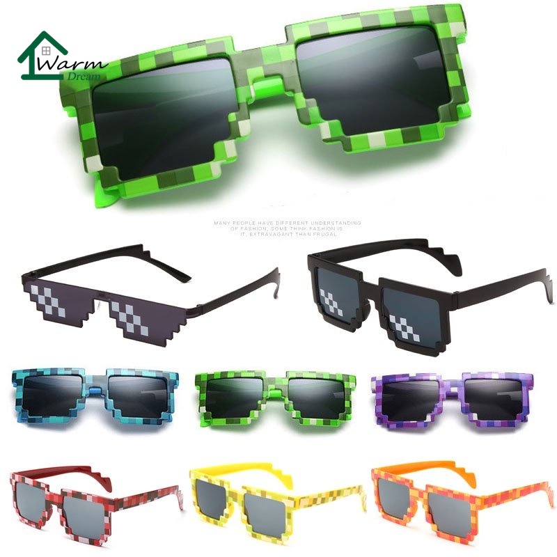 Kính Mát pixel Phong Cách game minecraft Cho Bé | Shopee Việt Nam