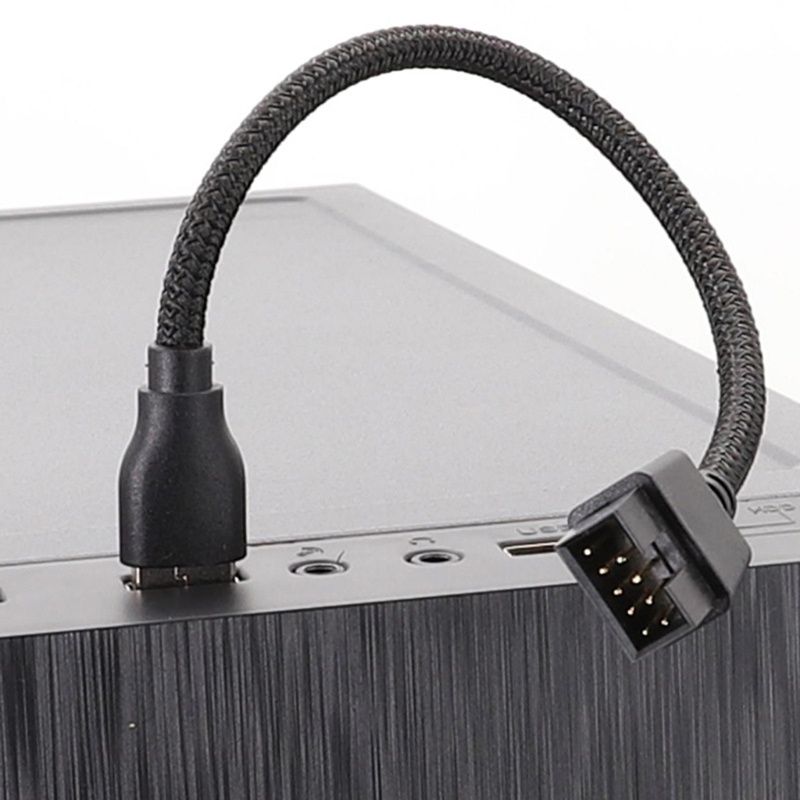 Bt USB A Male to 9 Pin Male PC Mainboard Cáp nối dài dữ liệu bên trong mượt mà