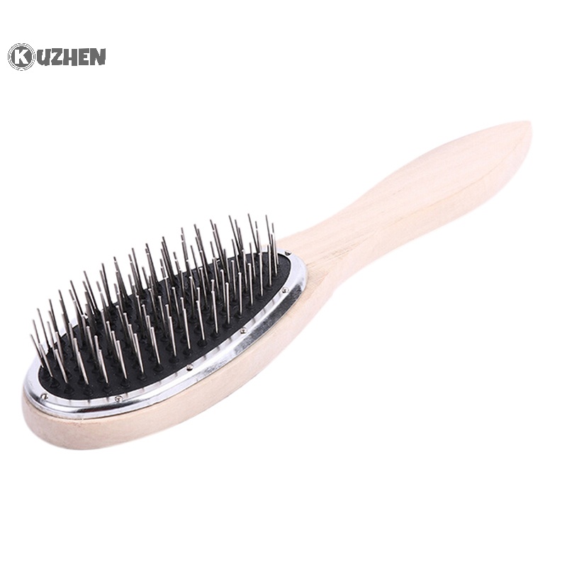 Lược Chải Tóc Giả Bằng Nhựa Và Gỗ Chống Tĩnh Điện Tiện Dụng