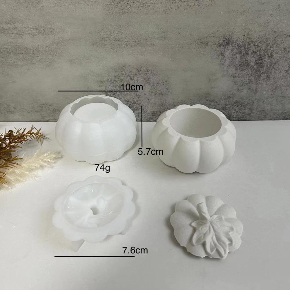 ODAKA Hộp Bảo Quản Bí Ngô, Halloween DIY Pha Lê Nhựa Dính Khuôn Silicon, Thủ Công Làm Khuôn Đúc Halloween Mũ Phù Thủy Lọ Bảo Quản Trang Trí Nhà