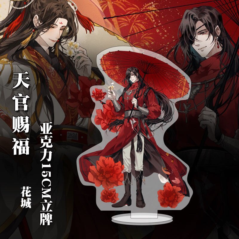 Mô hình standee Thiên Quan Tứ Phúc Tạ Liên Hoa Thành anime acrylic standee trưng bày trang trí decor góc học tập để bàn