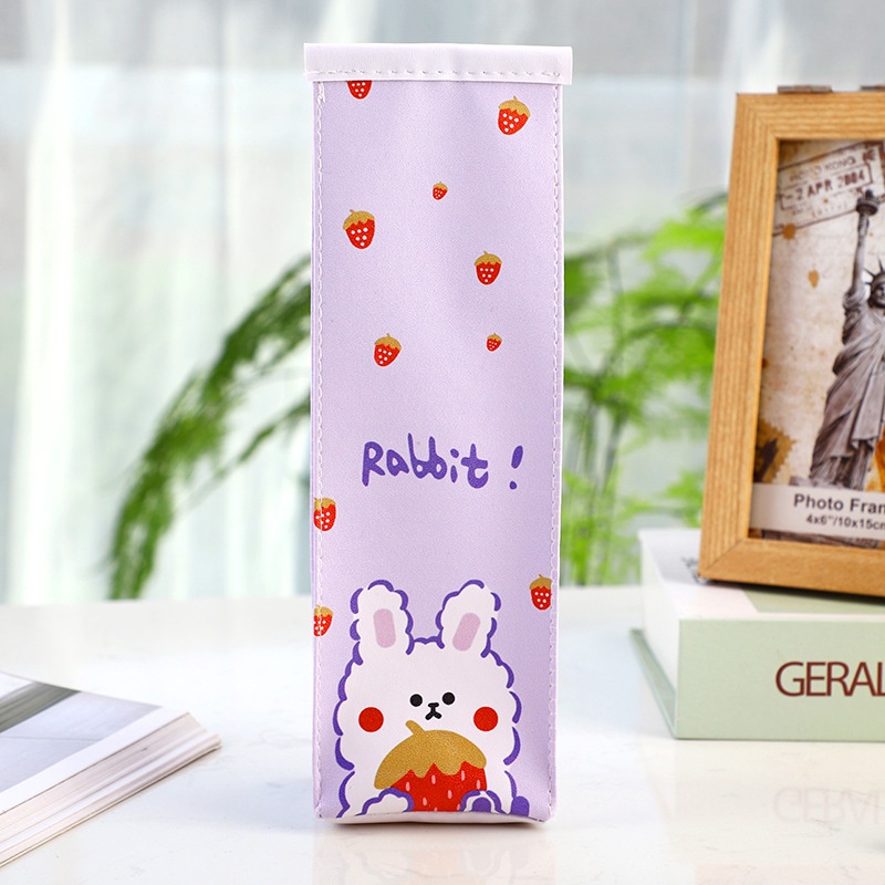 Hộp bút sữa hình cô gái dễ thương xinh xắn nhiều màu sắc