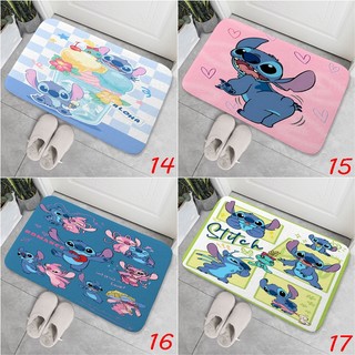 Hoạt Hình Lilo Stitch Door Mat Clip Quà Tặng Thiết Thực Cho Bạn Bè Phòng Ngủ Văn Phòng Trang Trí Nhà Cửa Thảm Sàn Chống Trơn Trượt (60x40CM)