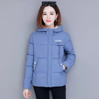 Áo Khoác Đệm cotton Dày Dặn Dáng Rộng Ngắn Phong Cách Hàn Quốc Thời Trang Mùa Đông Cho Nữ