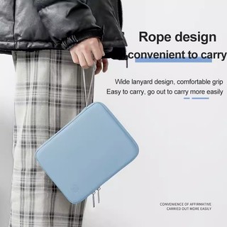 Túi da lót phẳng nhiều lớp đa chức năng cho Samsung Galaxy Tab S10 Plus S10 + 12.4 S9 FE Plus S7 FE S8 Plus S6 Lite A8 A9 A7 Lite