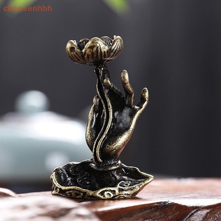 Thác Khói Trầm Hương Bằng Đồng Nguyên Chất Hình Hoa Sen vn