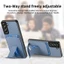 Dành Cho Samsung S22 Ultra S22 Plus S21 Plus S21 Ultra S21 FE S20 FE S20 Plus S20 Ultra S10 Plus Ví Sợi Carbon Vỏ Đựng Thẻ Khe Cắm