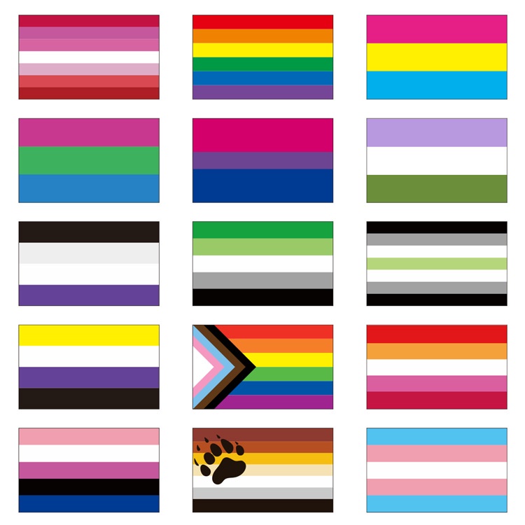 ST2 Pride Parade cờ cầu vồng LGBTQ biểu ngữ 150x90cm TS2