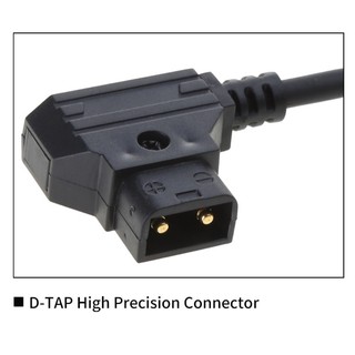 Charmantcc1 DTAP Nam Cổng V sang DC2 5 2 1 Nam cho Màn hình Atomos Chuyển đổi nguồn máy ảnh