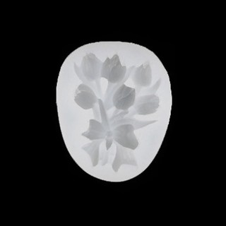 Khuôn Silicone Tạo Hình Làm Bánh Hình Hoa Tulip DIY