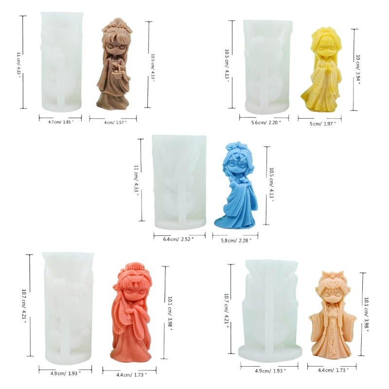 Multipurpose Ancient DollSilicone Molds for Handmade  Soap Home Decoration