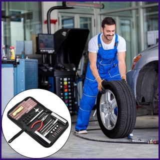 46 Bộ dụng cụ sửa chữa lốp nhanh Bộ dụng cụ sửa chữa lốp phổ quát cho xe máy ô tô  Xe Hơi DIY Chuyên Dụng