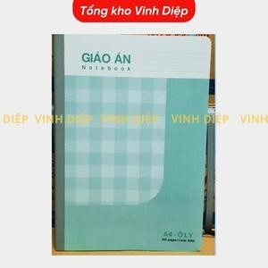 Sổ giáo án kẻ ngang và ô ly khổ A4 120 trang