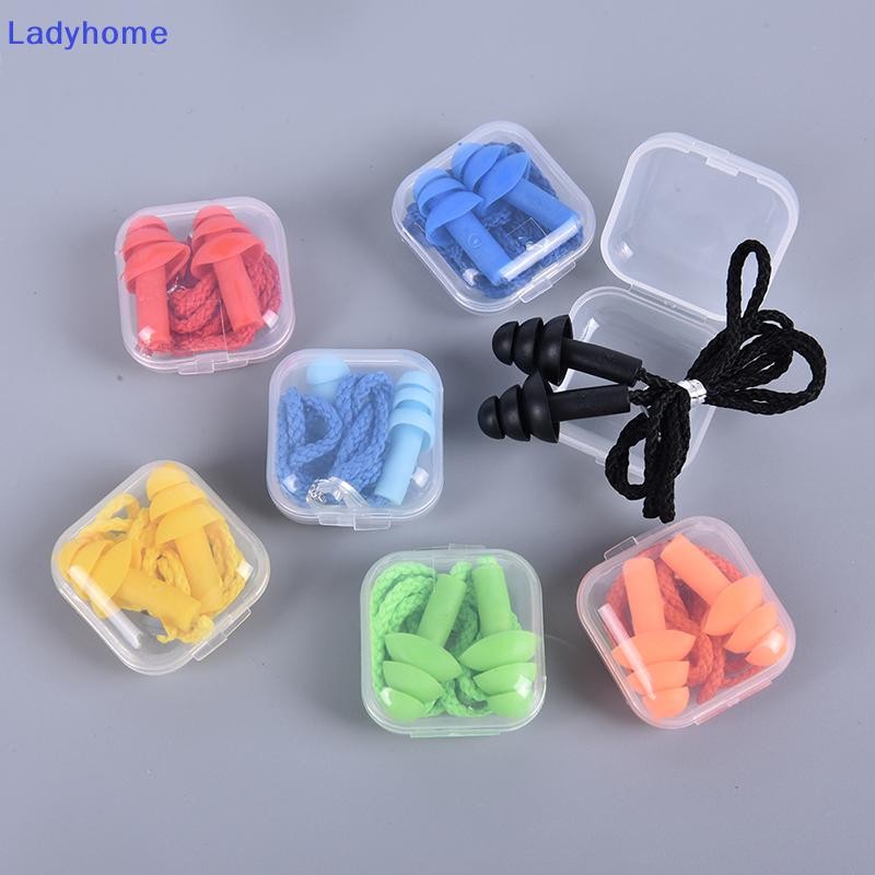 Nút tai silicon Lady Nút tai ngủ Giảm tiếng ồn Nút tai bơi có dây VN