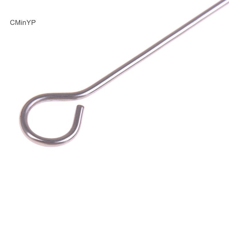 Cyp 10 miếng xiên thịt ngỗng nướng tròn thép không gỉ BBQ vinh quang