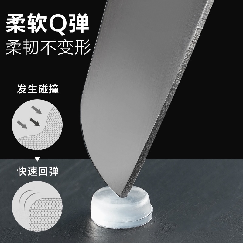 Silicone Miếng Dán Tường Bằng Silicon Chống Va Đập Cho Tay Nắm Cửa Tủ Lạnh