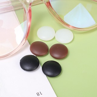 Set 10 Móc Tròn mini Bằng Silicon Mềm Trong Suốt Cố Định Mắt Kính Chống Trượt