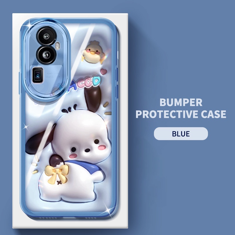 Ốp Điện Thoại YBD Cho OPPO Reno 12 Pro Reno 11 Pro 5G Reno 11F Realme C65 4G Ống Kính Phim TPU Mềm Carmera Bảo Vệ Với Họa Tiết Hoạt Hình Dễ Thương