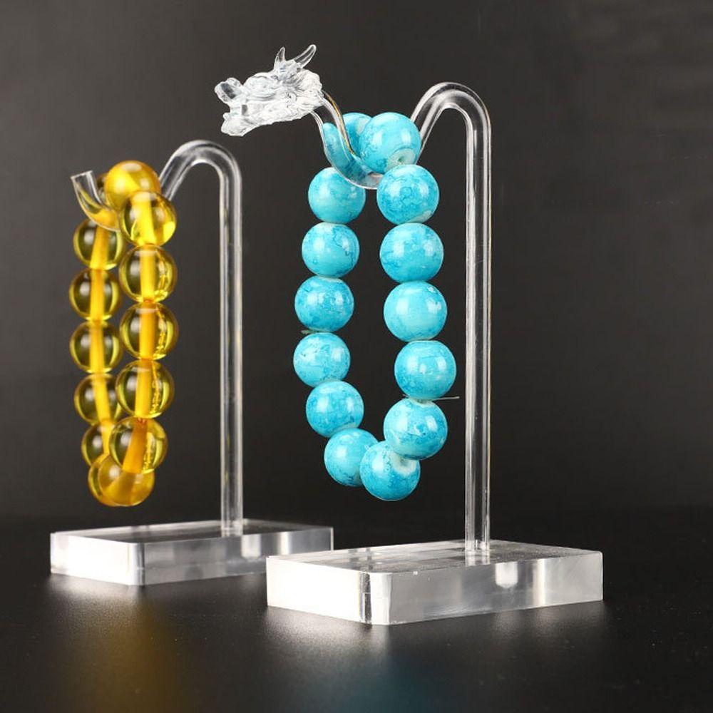Giá trưng bày vòng tay ICUCKO, Giá đỡ sắp xếp vòng tay Acrylic tiện lợi, Đạo cụ trưng bày sáng tạo bền bỉ