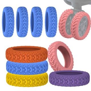 [COD] HAVENLYCO 8 Cái / bộ Giày Bánh Xe Hành Lý Du Lịch, Có Âm Thanh Im Lặng Vỏ Bảo Vệ Bánh Xe Vali Silicon, Giảm Tiếng Ồn Các Bộ Phận Vali Trục Hộp Xe Đẩy Bánh Bao