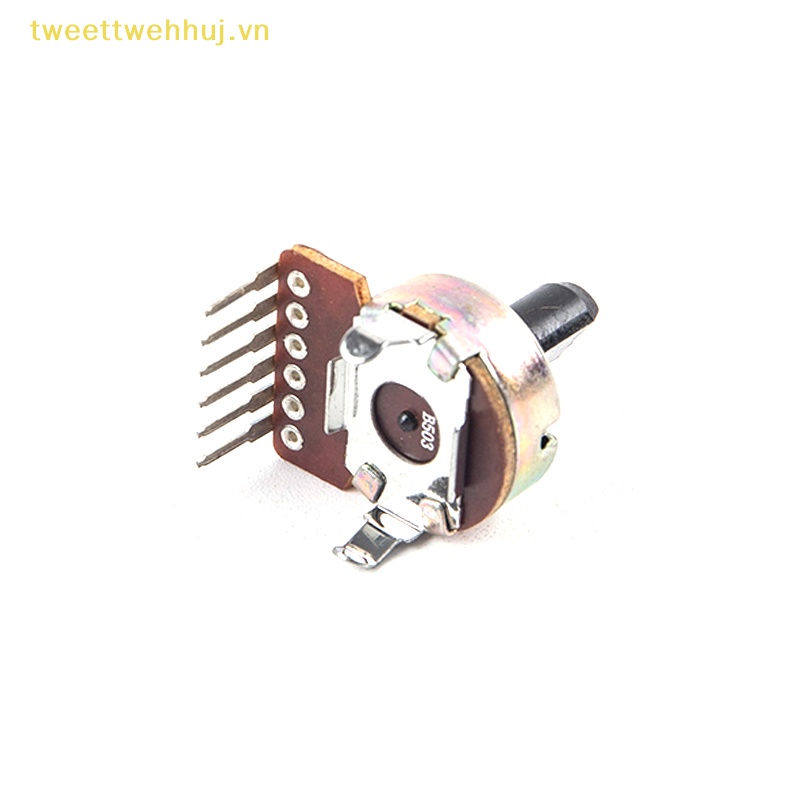 Set 2 Chiết Áp Khuếch Đại Chiết Áp 161 Trục Bán Nguyệt 50k b503 6pin vn