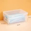 DWEL 1 Cái Hộp Lật, Nhựa Di Động Hộp Bảo Quản, Trong Suốt Dày Nhỏ Lớn Thuốc Bảo Quản Viên Trang Sức Bông Tai Mỹ Phẩm