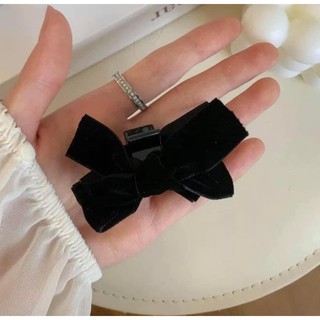 Set 2 kẹp tóc nơ xinh bằng vải Nhung